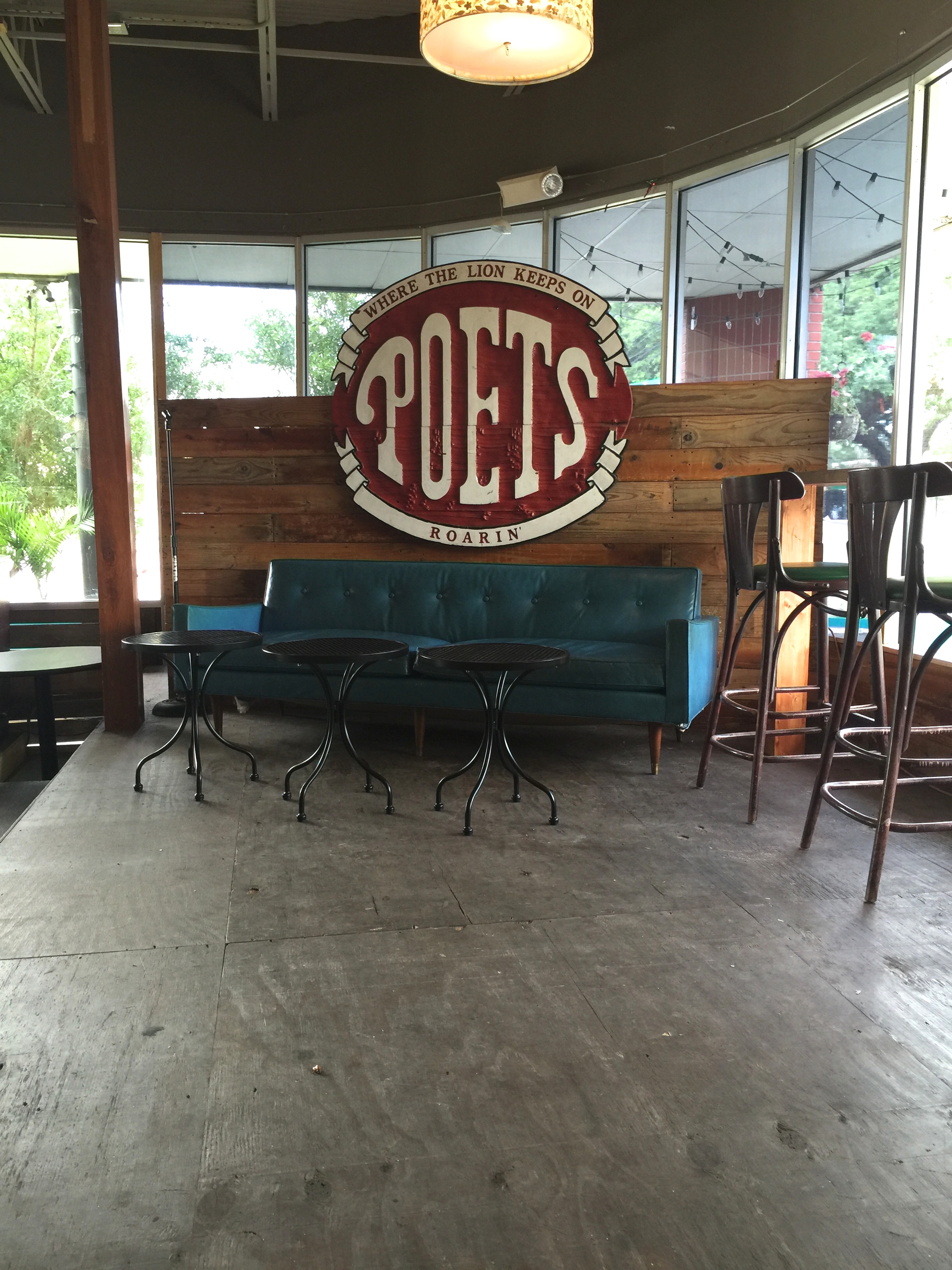 Poet’s Cafe, The Newest Coffee Lounge