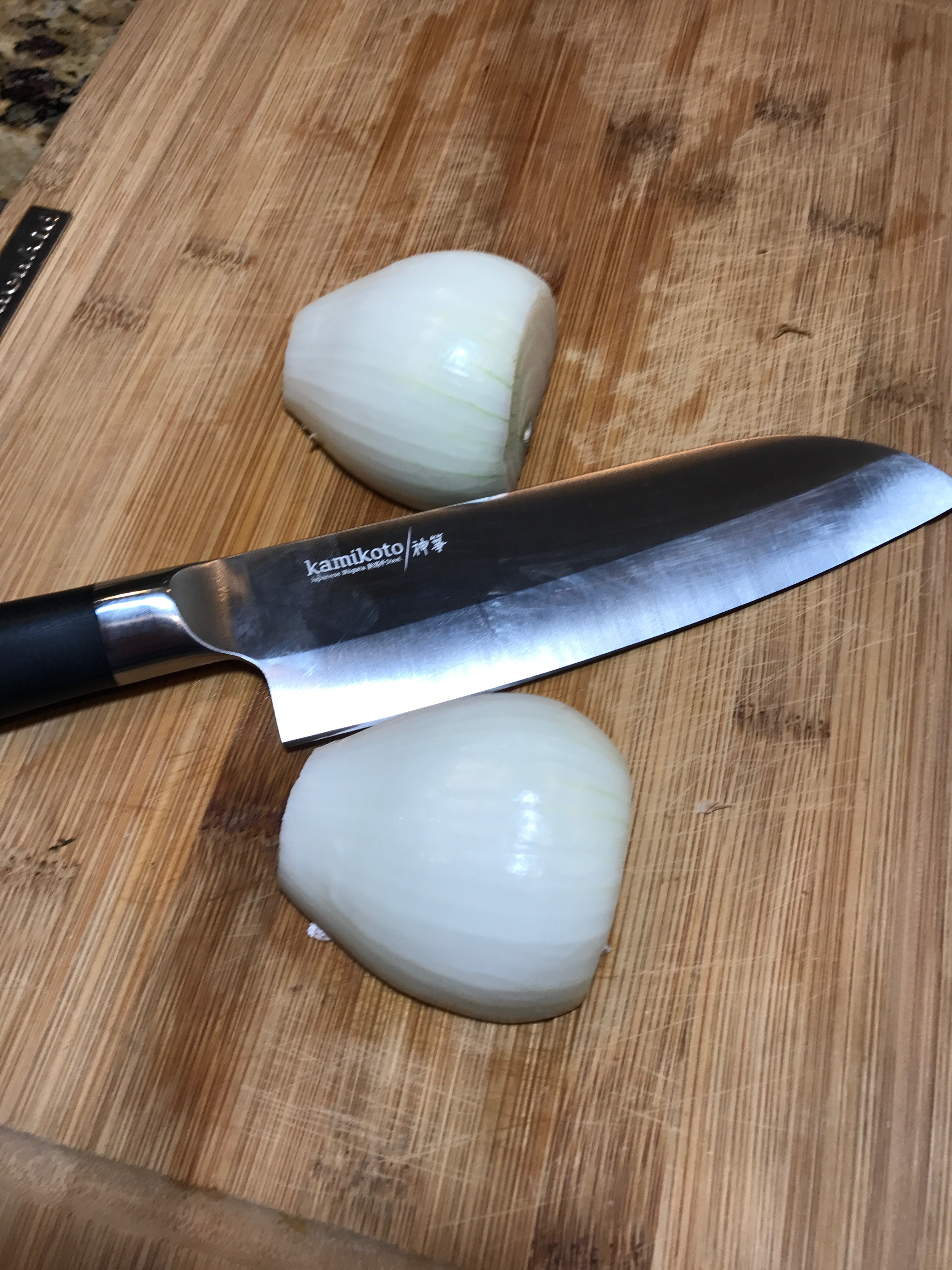  Kamikoto 7in. Santoku Chef Knife: Home & Kitchen