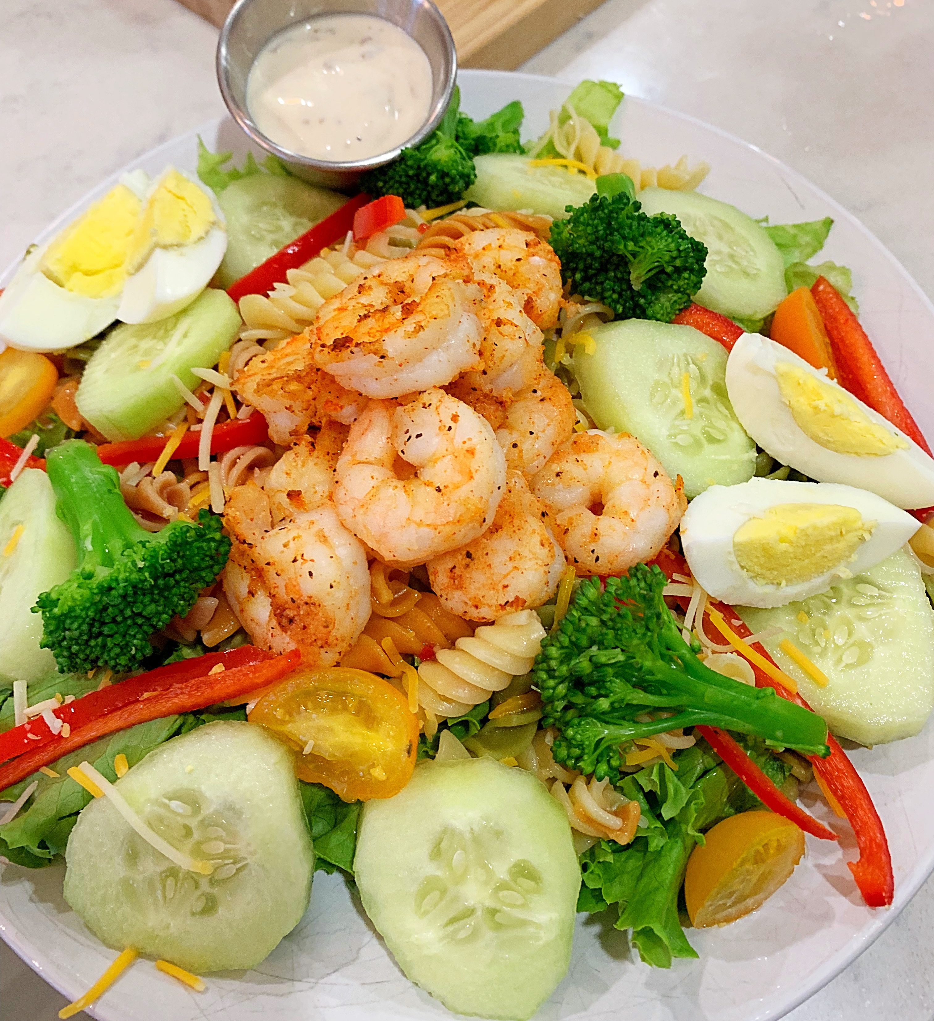 Shrimp & Vegetables Salad