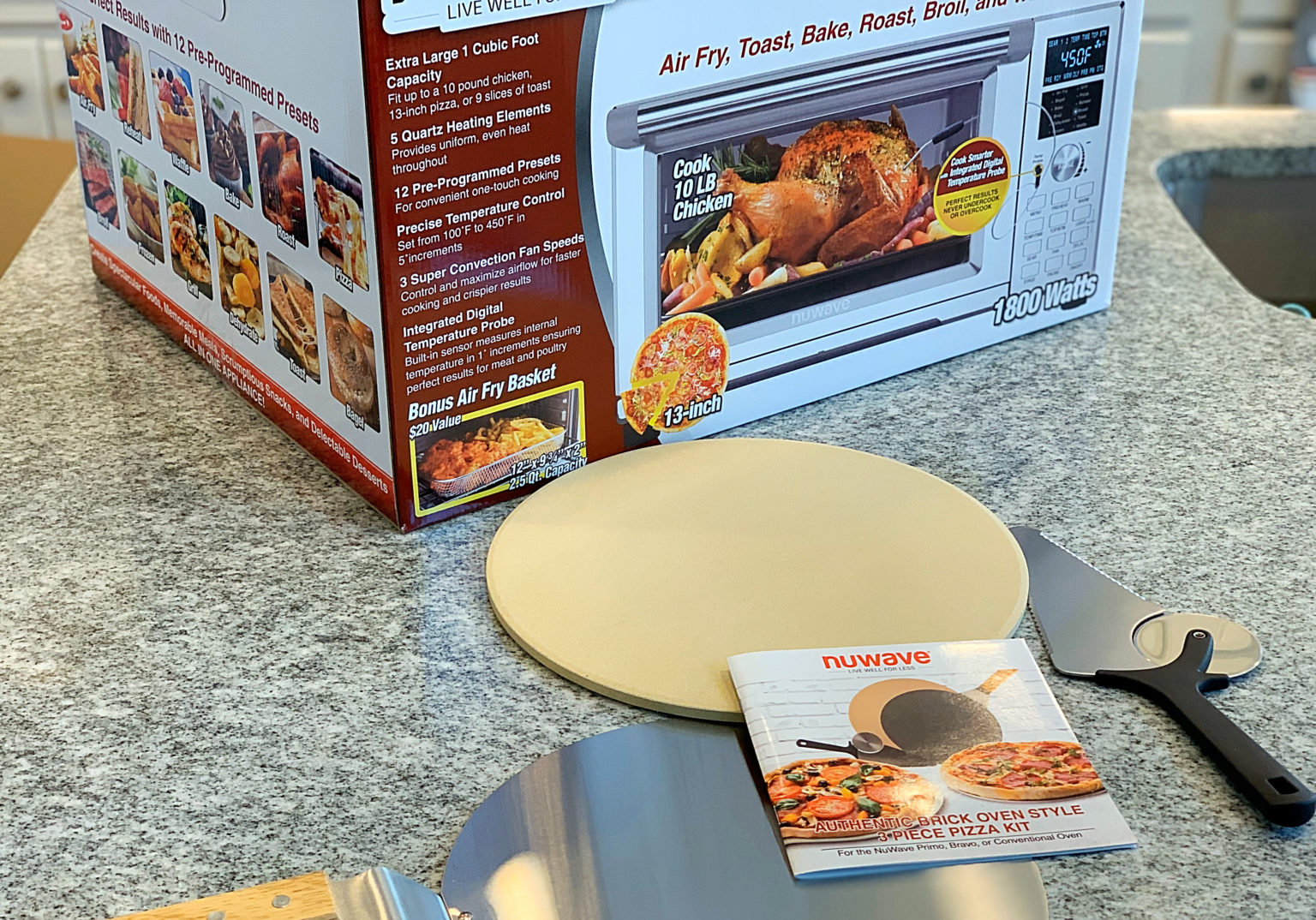 NuWave Bravo XL Smart Oven DA' STYLISH FOODIE