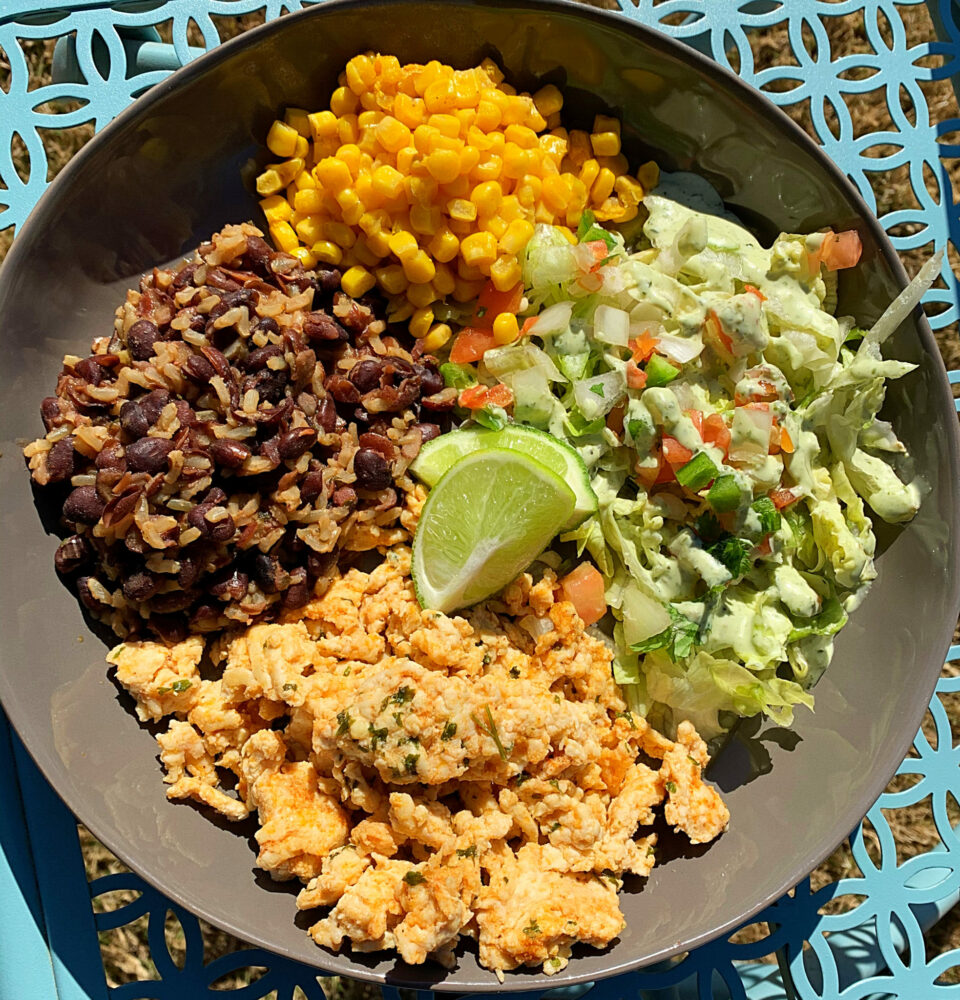 Ground Chicken Bowl DA' STYLISH FOODIE