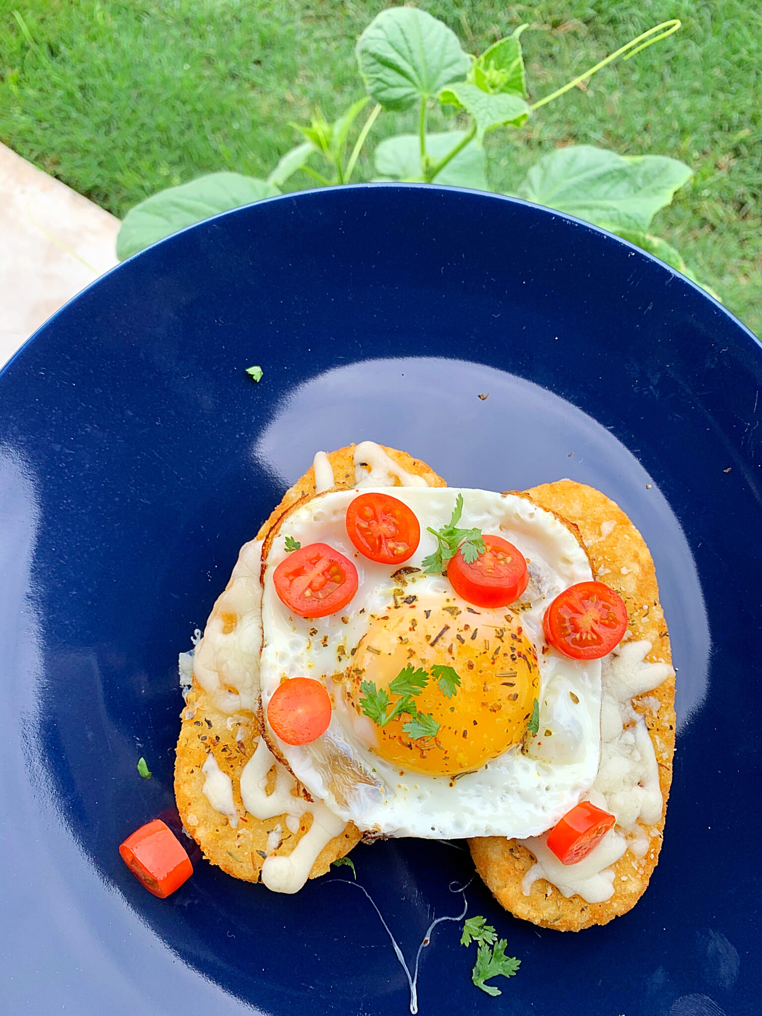 Hash Browns and Eggs - DA' STYLISH FOODIE