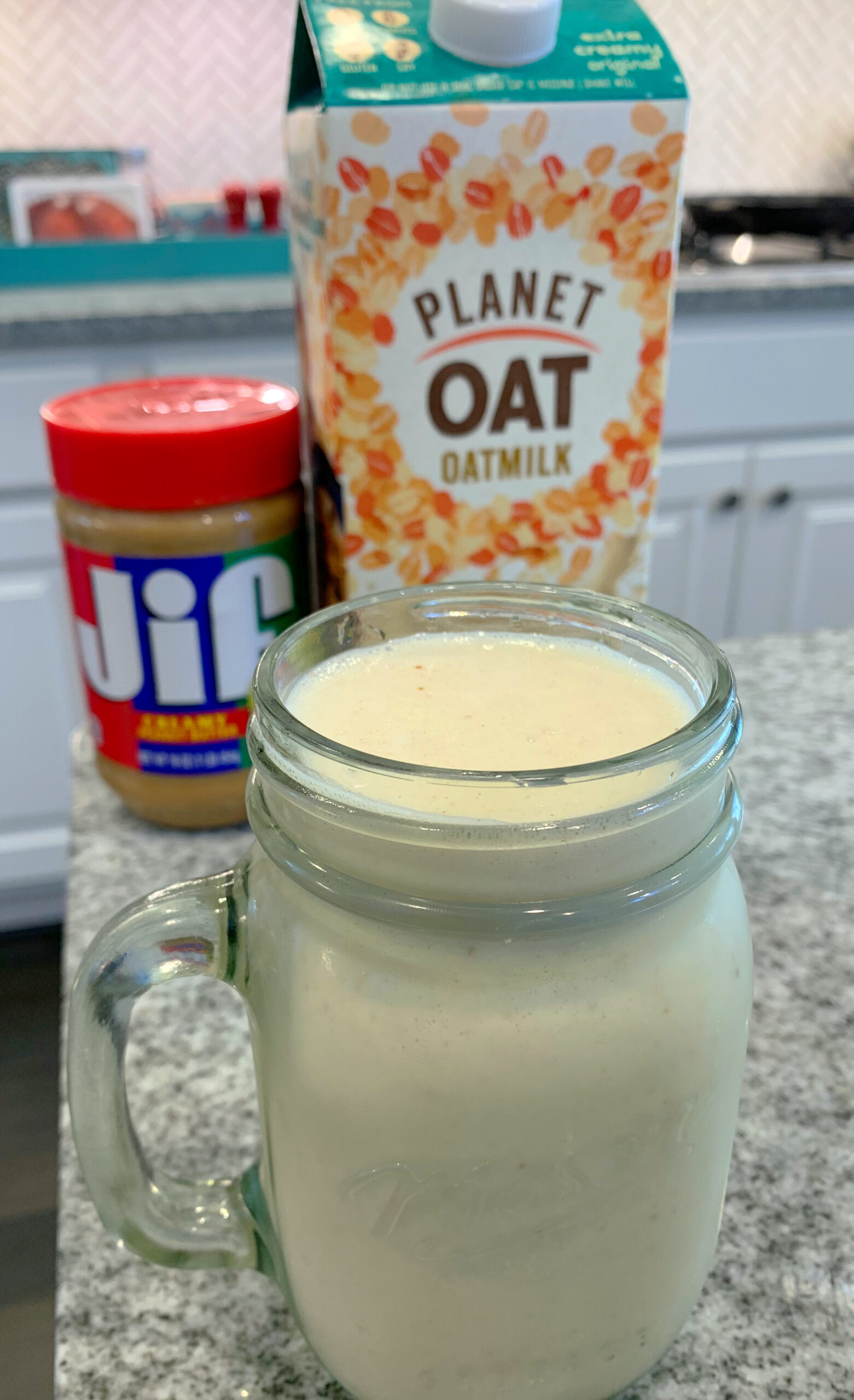 Peanut butter & OatMilk Smoothie