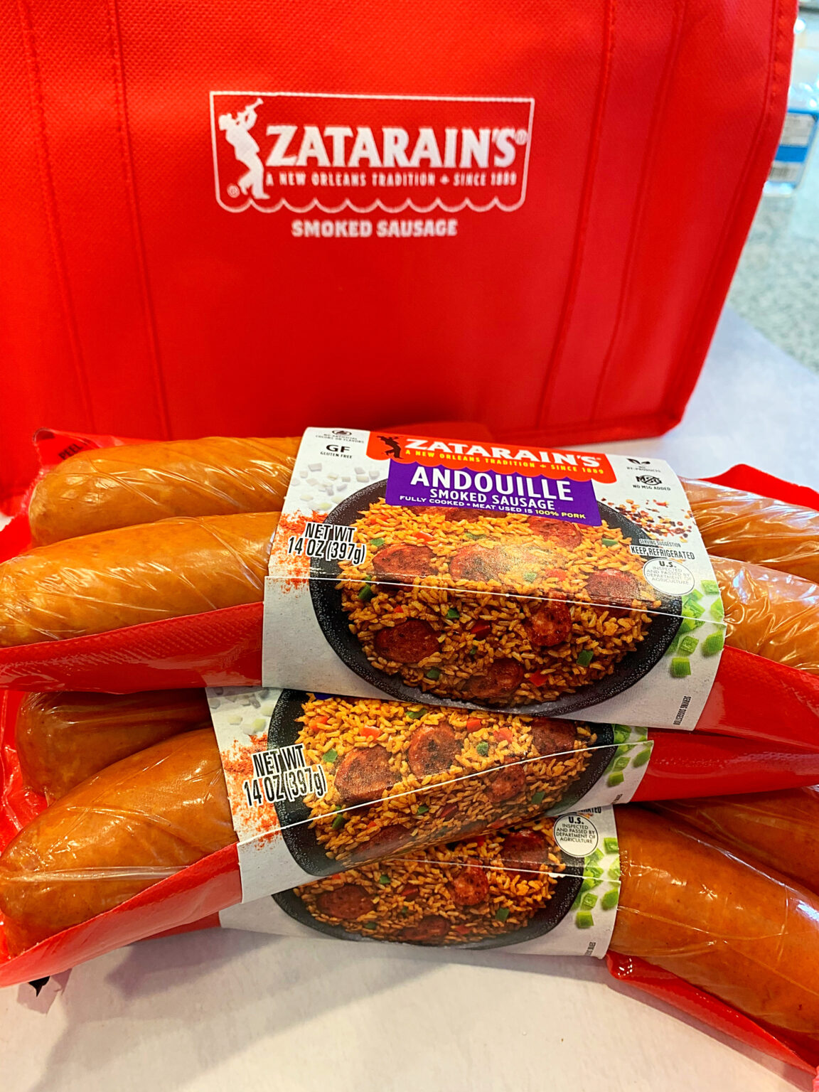 Zatarain's Sausage Crawfish Boil DA' STYLISH FOODIE