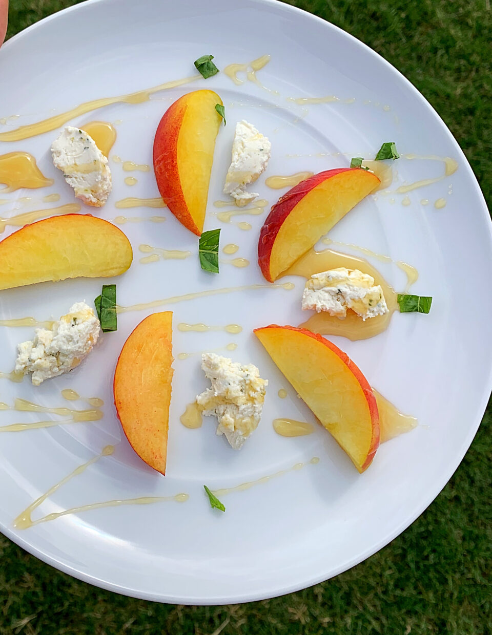 Peach Dessert DA' STYLISH FOODIE