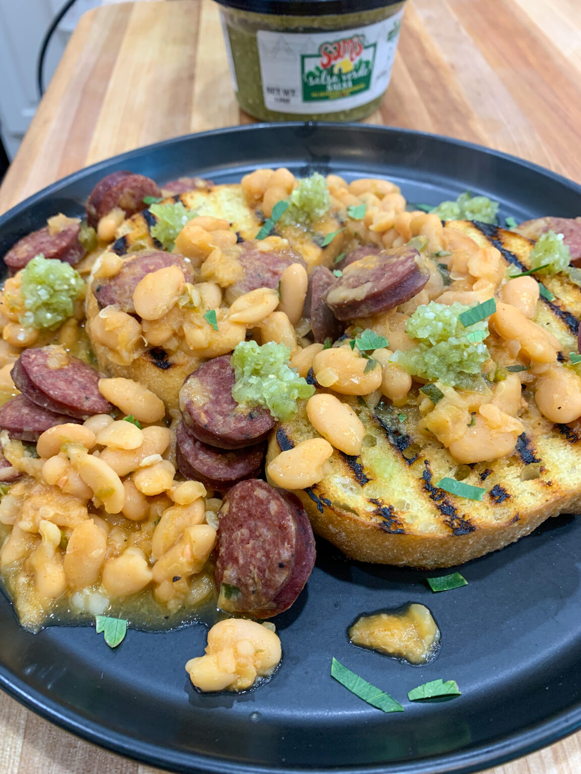 White Beans Salsa Verde DA' STYLISH FOODIE