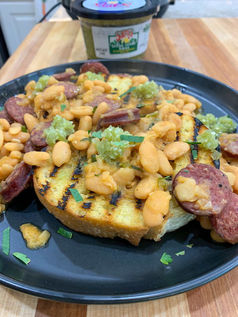 White Beans Salsa Verde DA' STYLISH FOODIE