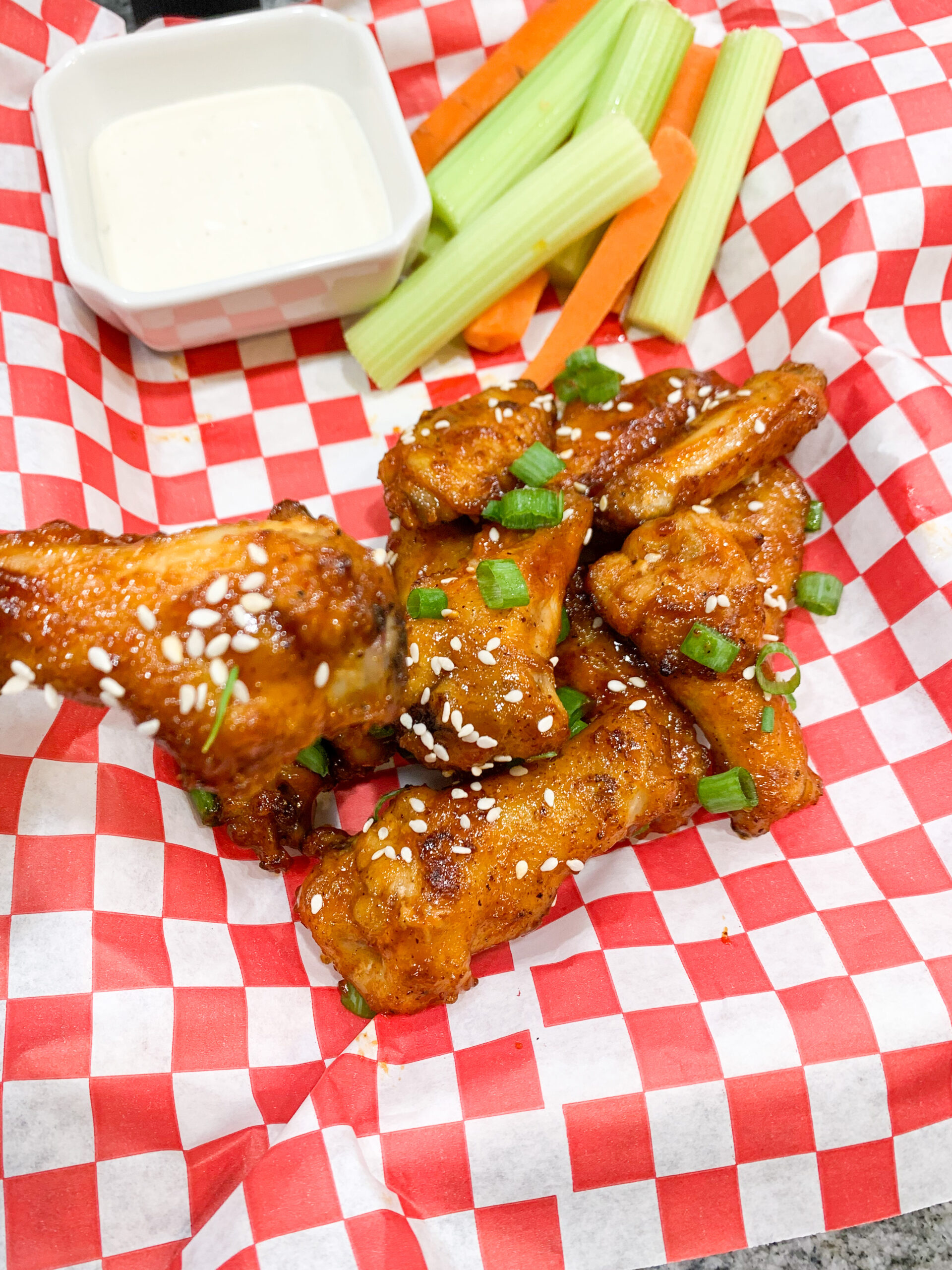 Air Fryer Chicken Wings - Da' Stylish Foodie