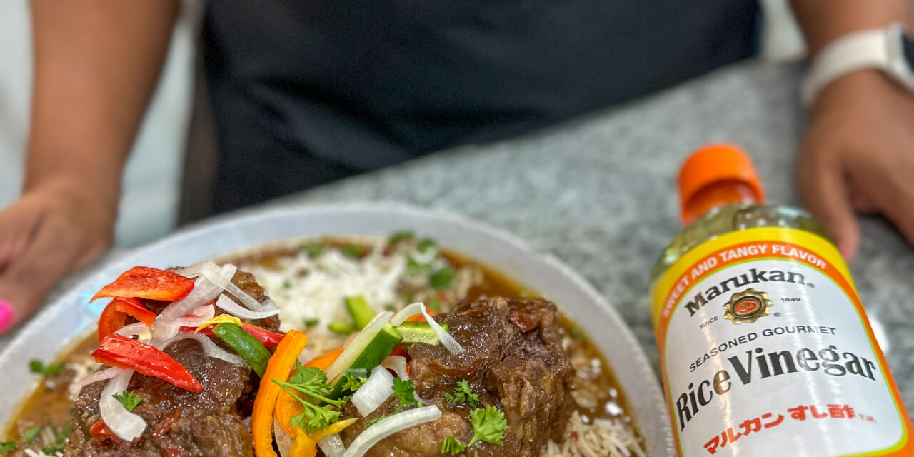 Oxtails with Marukan Vinegar