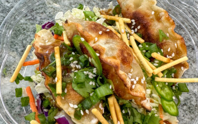 Spicy Dumpling Salad